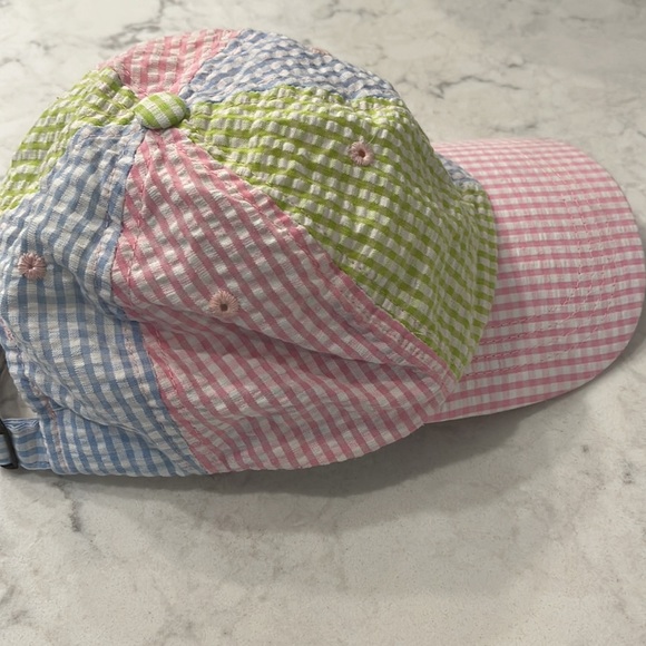 Vineyard Vines multicolor seersucker hat - Picture 3 of 6